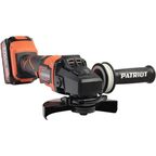 УШМ аккумуляторная бесщеточная Patriot AG 125LI UES, 21 В Li-ion 4 Ач, 125 мм