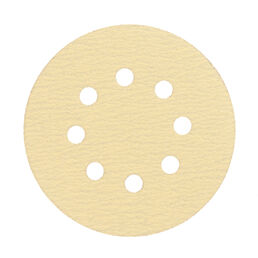 Диск шлифовальный КМ Gold d125 мм P100 на липучку бумажная основа (5 шт.)