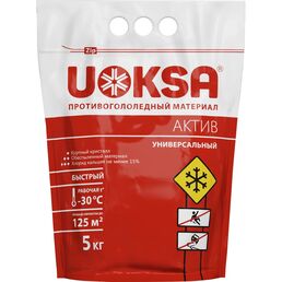 Универсальный противогололедный материал UOKSA Актив 1796