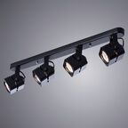 Спот настенно-потолочный Arte Lamp a1315pl-4bk