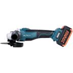 УШМ аккумуляторная бесщеточная Alteco CAGB 18-125 Li BL, 125 мм, 20 В Li-ion 1x4 Ач