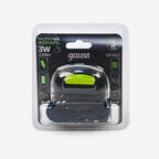 Фонарь Gauss налобный GFL402 3W 220lm Li-ion 1200mAh LED