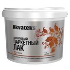 Лак паркетный Akvateks акриловый полуматовый бесцветный 2.5 л