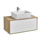 Столешница Aquaton Либерти 90 см 1A279703LYC70 дуб эльвезия