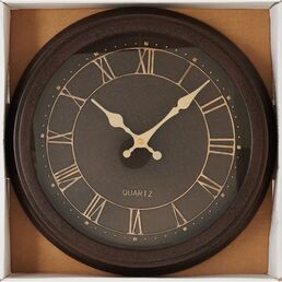 Часы настенные Dream River DMR круглые ø35.6 см цвет коричневый