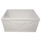 Ванна акриловая MarKa One Modern 120x70 01мод1270 белая