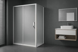 Душевой уголок Royal Bath Accord 170х110 RB 11170HPS-C стекло матовое, профиль белый