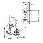 Скрытая часть Kludi 38826N
