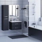 Тумба под раковину Uperwood Upd Foster 70 см 291020516 подвесная, черная