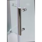 Душевая бокс DTO EM ЕМ4517 с электрикой 170х90 стекло матовое, профиль хром