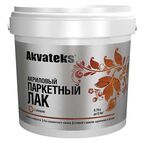 Лак паркетный Akvateks акриловый глянцевый бесцветный 0.75 л
