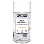 Эмаль аэрозольная для бытовой техники Luxens глянцевая цвет белый 210 мл
