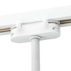 Трековый светильник спот поворотный Ritter Artline 55x100мм под лампу GU10 до 2.6м² металл/пластик цвет белый