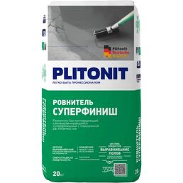 Наливной пол Plitonit Суперфиниш 20 кг