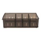 Контейнер для хранения Optima 24.2x12.9x44.7 см полипропилен цвет коричневый