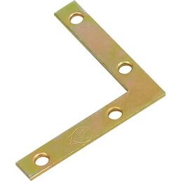 Оконный уголок NAZ 60x60x10x1.5 мм желтый цинк