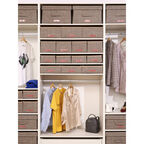 Ящик с отделениями Casy Home For Professionals 50x22x12см, коричневый