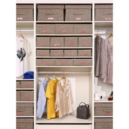 Ящик с отделениями Casy Home For Professionals 50x22x12см, коричневый