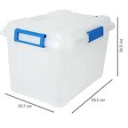 Контейнер Keter 59x37x40 см полипропилен цвет прозрачный