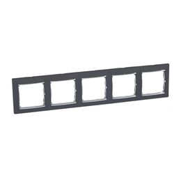 Монтажная рамка Legrand Valena 770395 ноктюрн/серебро