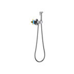 Встраиваемый смеситель с гигиеническим душем Aquatek Бетта AQ1023CR хром