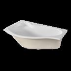 Ванна акриловая MarKa One Gracia 160x95 01гр1695л белая L