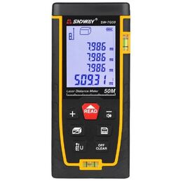 Лазерный дальномер SNDWAY SW-TG50, 50 м