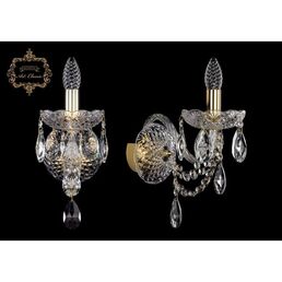 Хрустальное бра Art Classic 45271 10.12.1.165.XL.Gd.Sp подсвечник с подвесками