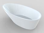 Отдельностоящая ванна Frank 180x85 F6116 White белая