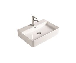 Накладная раковина SantiLine 61 см SL-1003 белая