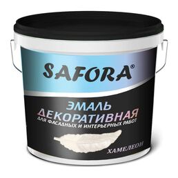Декоративная акриловая перламутровая краска SAFORA ЭМ103/2