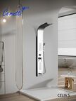 Душевая панель Ceruttispa Celia s CT10403 с изливом, хром