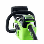 Цепная пила аккумуляторная Greenworks GD40CS18 с 1хАКБ 5Ач и ЗУ (2005807UG)