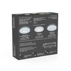 Светильник встраиваемый Gauss Backlight BL115 круглый 3 и 3 Вт свет холодный белый