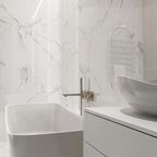 Керамогранит Arcadia Ceramica Statuario Mires New 60x60 см 1.44 м² полированный цвет белый