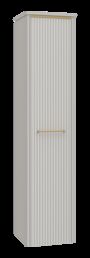Пенал Brevita Elche 37 см ELC-05035-010R подвесной, правый, серый, золото