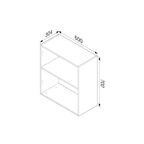 Корпус пенала подвесного AM.PM Force M9FCCUX0602WM 70x60x32 см цвет белый матовый