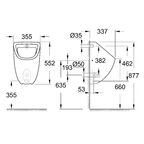 Писсуар Grohe Bau Ceramic 39438000