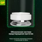 Батарейка GP 14A алкалиновая LR14 C 2 шт.