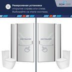 Душевая дверь RGW LE-004Gr (Прозрачное, 1000)