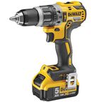 Аккумуляторный набор DEWALT DCK422P3, 18 В: дрель-шуруповерт DCD796 + шуруповерт DCF887 + УШМ DCG405 + перфоратор DCH273, с 3 АКБ 5 Ач и ЗУ, в 2 кейсах