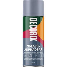 Универсальная акриловая аэрозольная эмаль Decorix 0101-45 DX