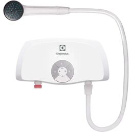 Проточный водонагреватель электрический Electrolux Smartfix 2.0 S 5.5 кВт белый с душевой лейкой
