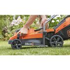 Газонокосилка аккумуляторная Black Decker 36 В 33 см 2x2.5 Ач АКБ и ЗУ входит в комплект