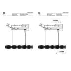 Люстра подвесная светодиодная Mw-Light Гослар 12 м²