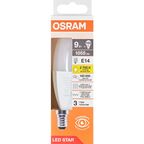 Лампа светодиодная Osram E14 9 Вт/827 теплый белый свет