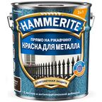 Грунт-эмаль 3 в 1 Hammerite молотковая цвет коричневый 5 л