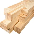 Брус клееный 3000x80x80 мм хвоя сорт АВ