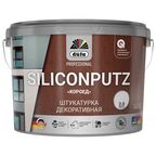 Штукатурка декоративная Dufa Prof Siliconputz Короед 25 кг