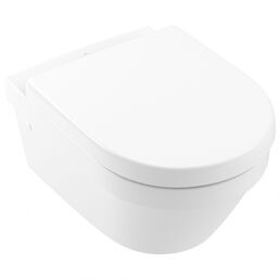 Унитаз подвесной Villeroy & Boch Architectura 4694HR01 безободковый, с сидением микролифт, альпийский белый